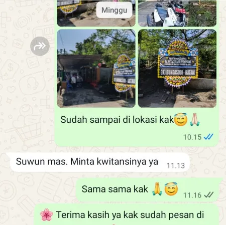 Pengiriman Papan Bunga Duka Pasigitan Boja