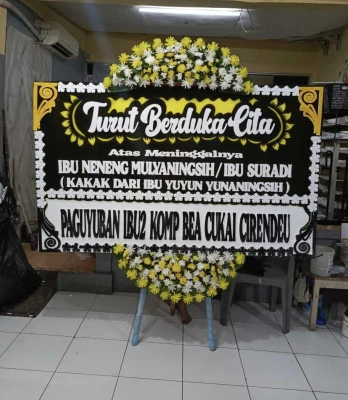 Papan Bunga di Pasigitan Boja